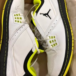 Jordan’s , team Jordan white and tennis ball sneakers